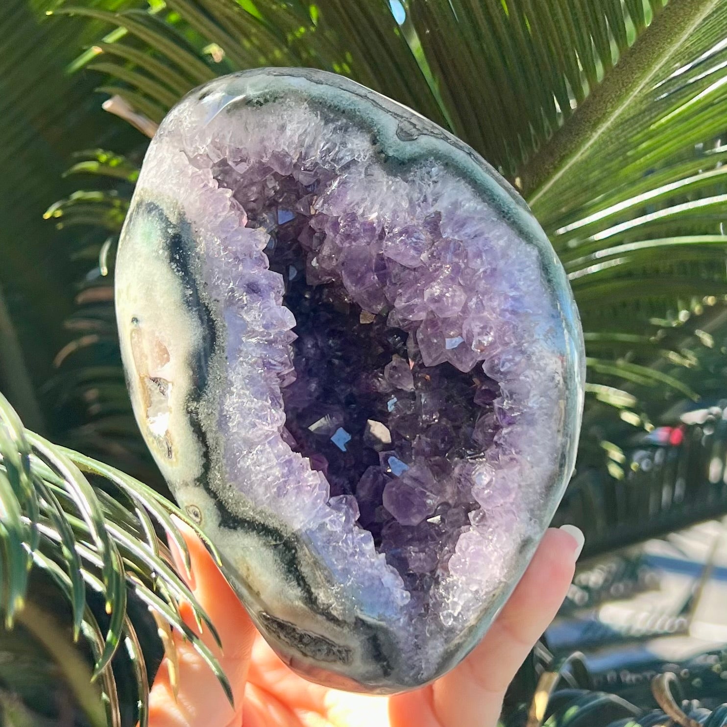 Amethyst Geode Cave