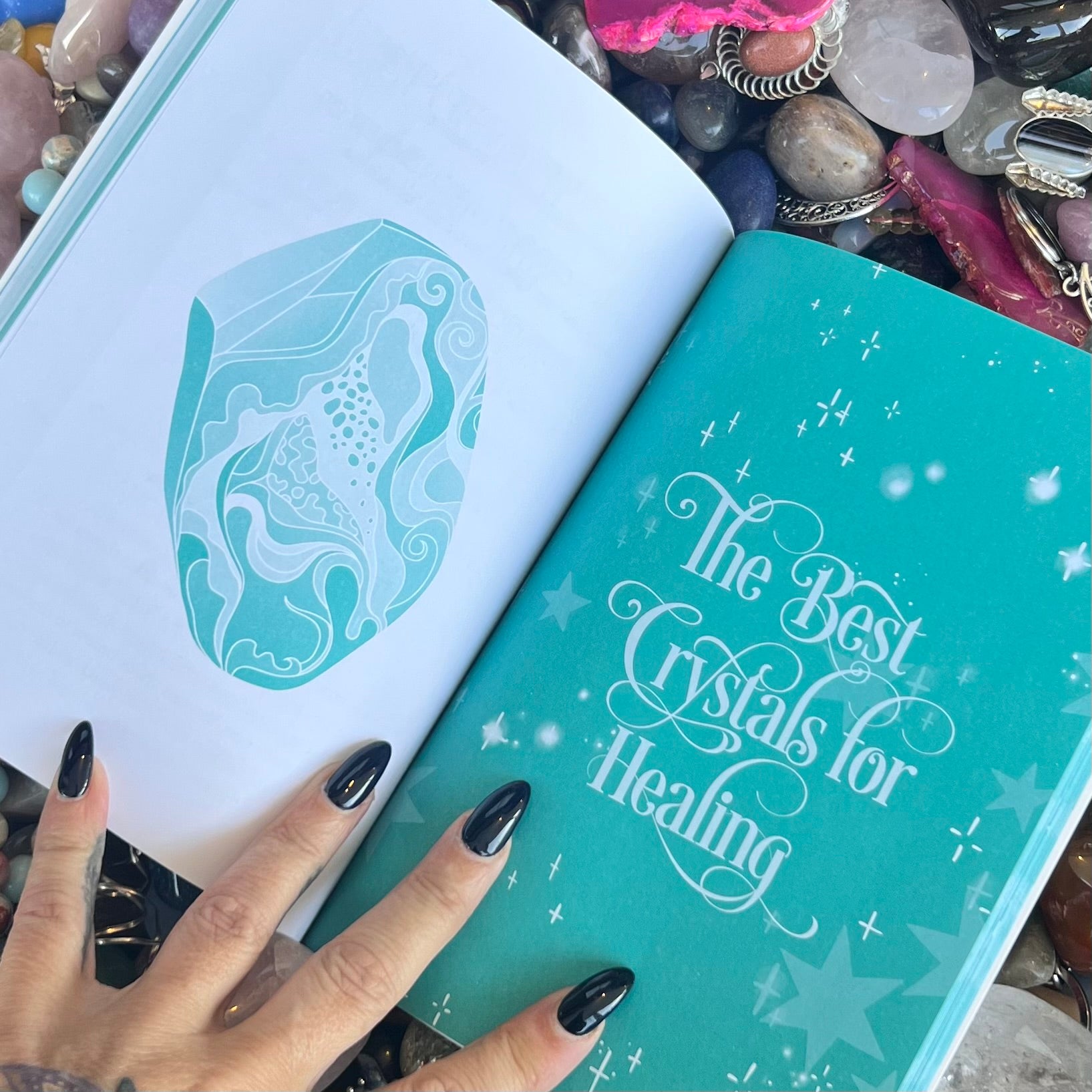 The Teen Witches Guide To Crystals Book