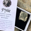 Pyrite Specimen ~ Specialty Boxed Crystal