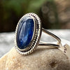 Blue Kyanite  ~ Sterling Silver Ring ~ 6
