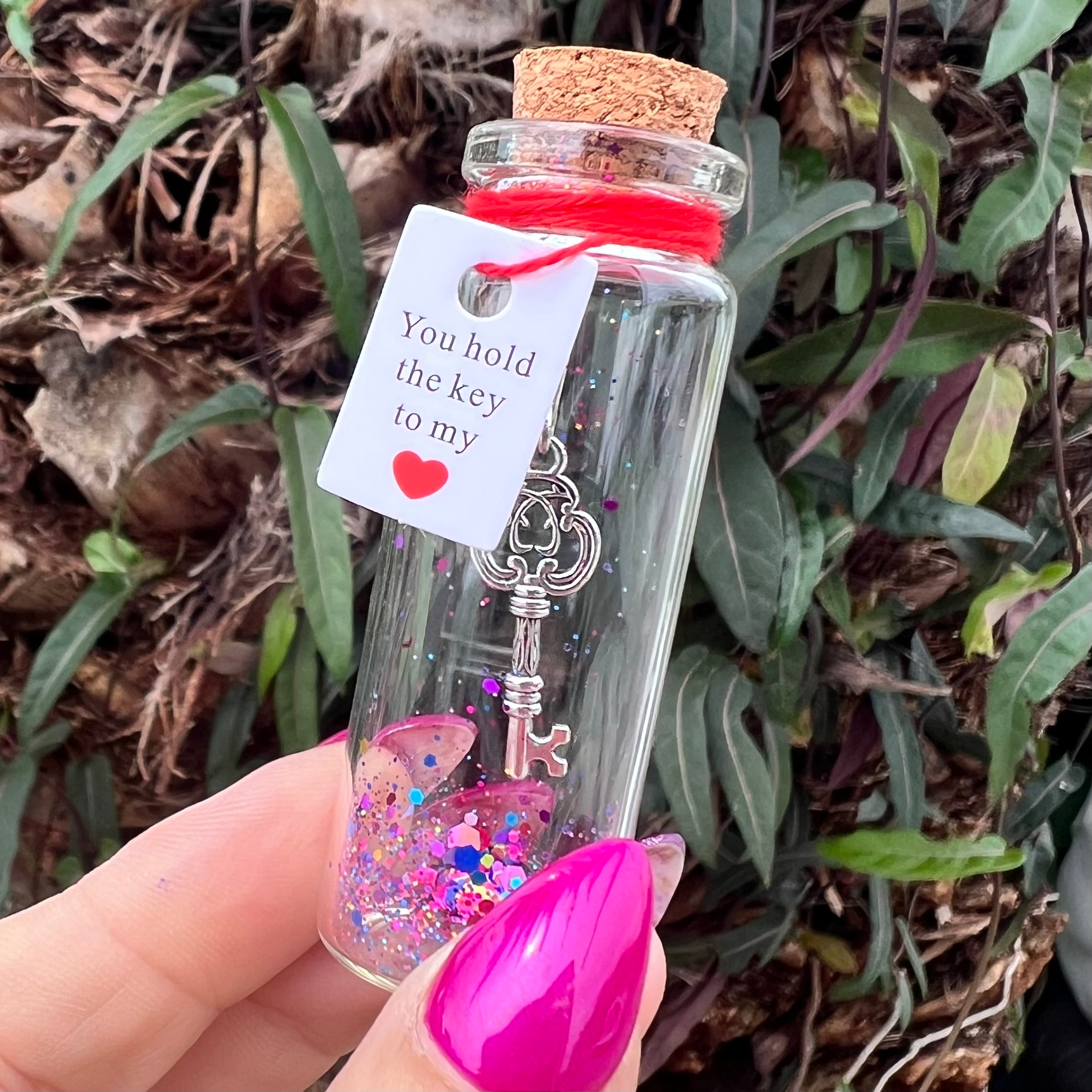 Key To My Heart Jar ~ Valentines Gift