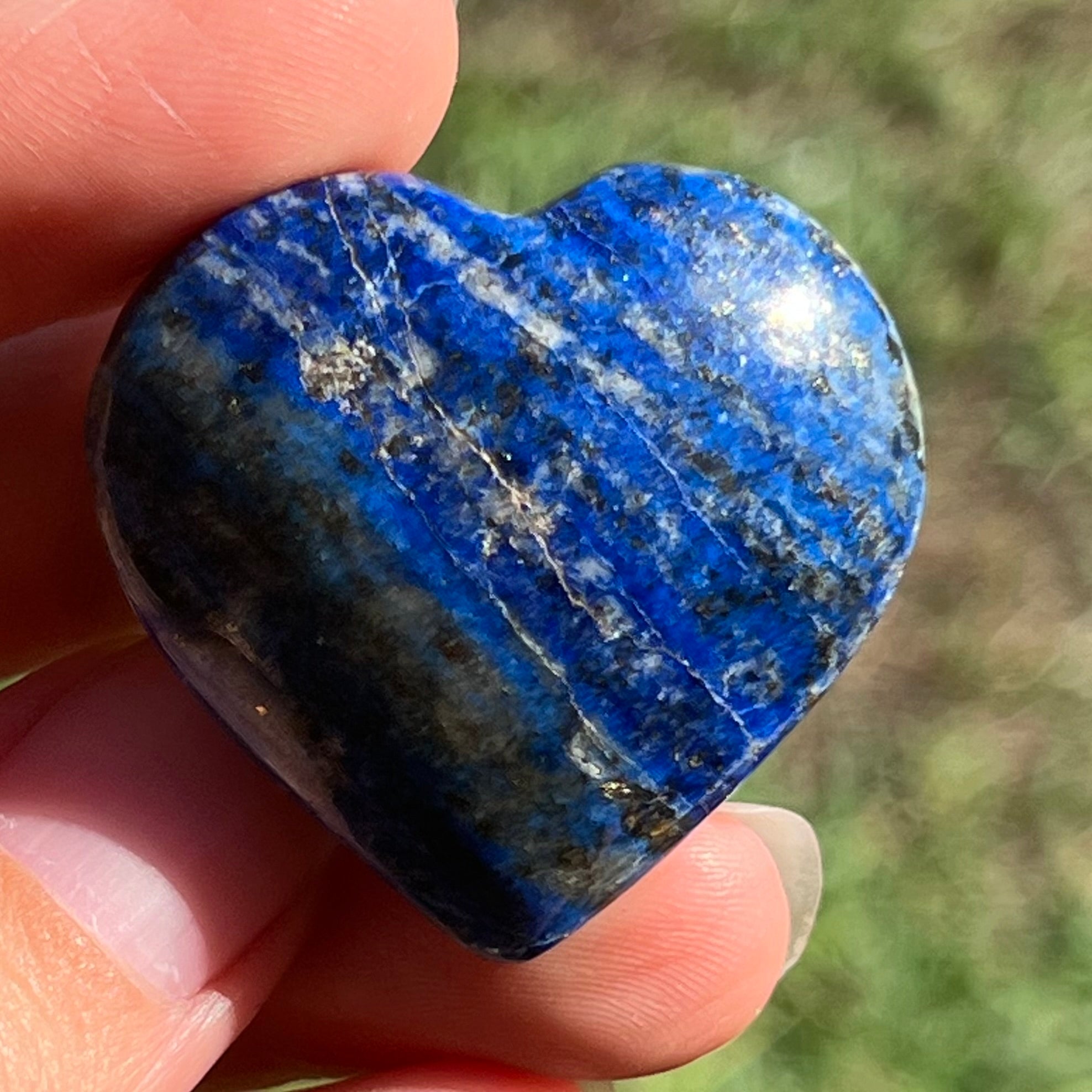 Lapis Lazuli Heart~  Specialty Crystal