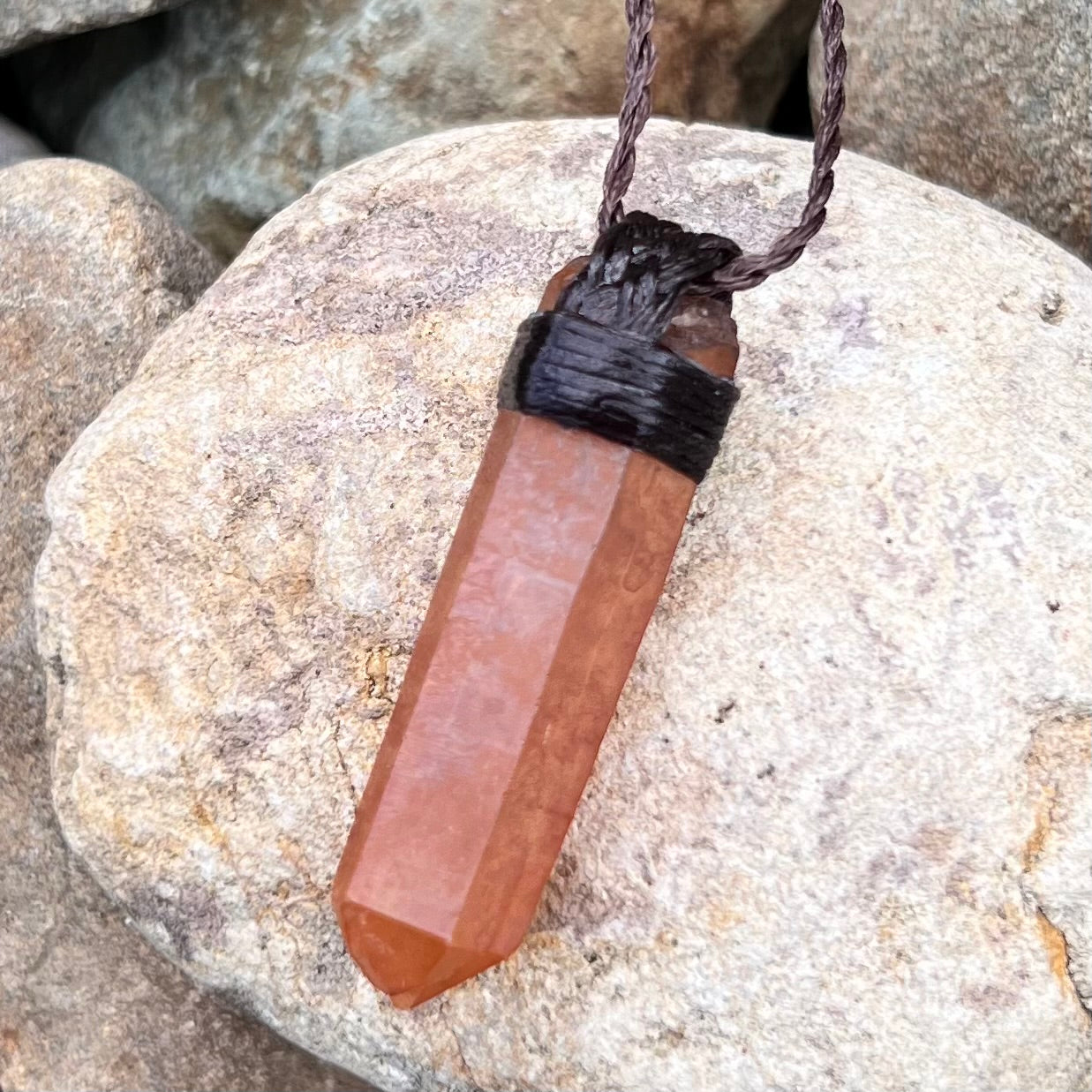 Muse Medicine ~ Tangerine Quartz Unlimited Possibilities ~ Talisman