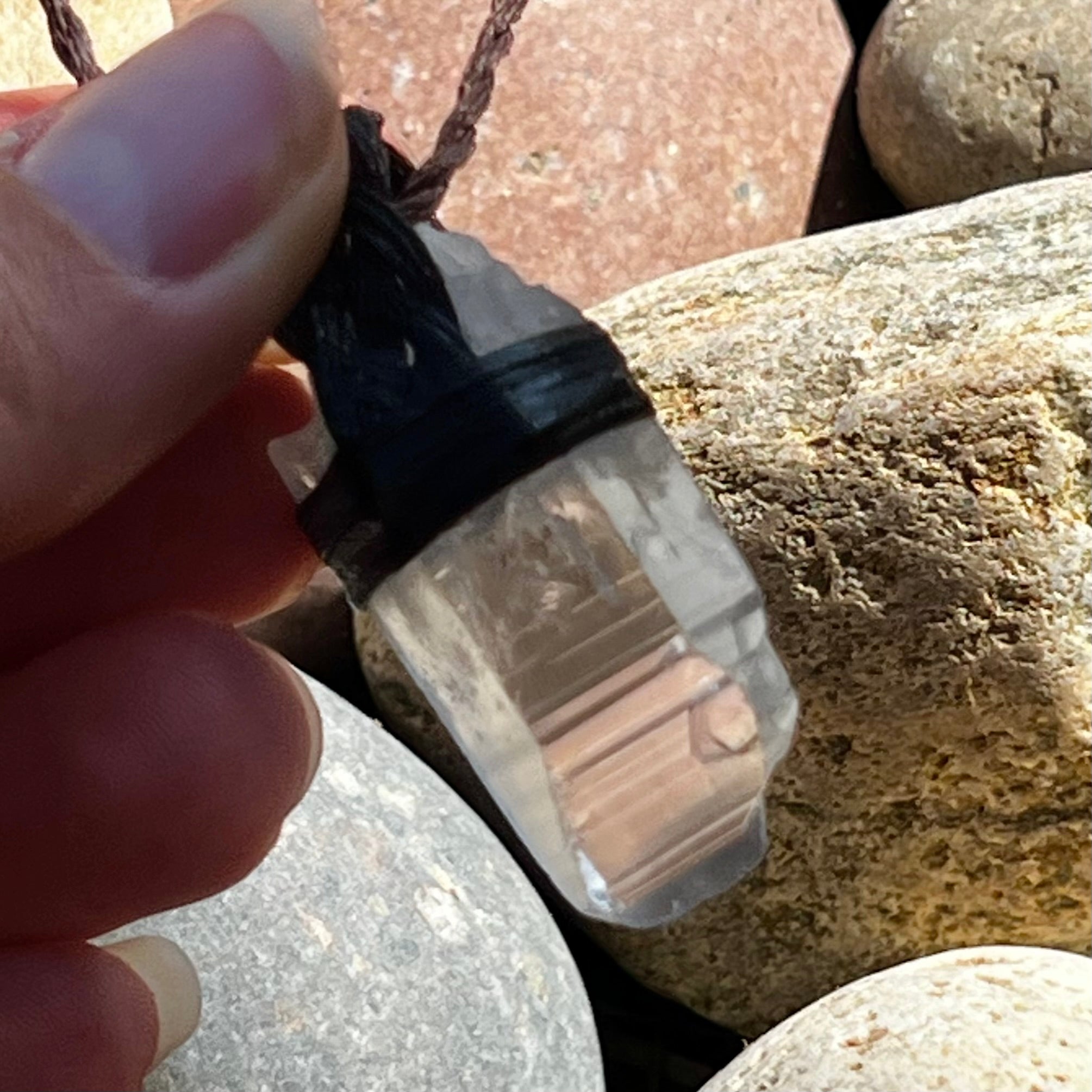 Muse Medicine ~ Portal of Truth ~ Tabular Key Quartz Talisman
