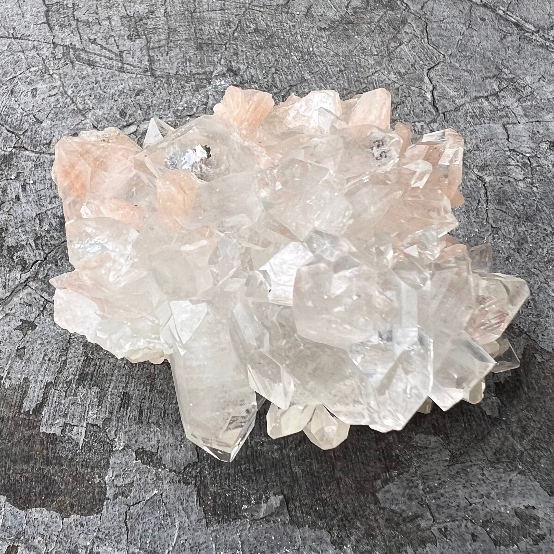 Natural Apophyllite Cluster