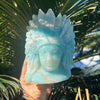 Caribbean Calcite Chief Carving