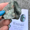 Raw Emerald on Matrix