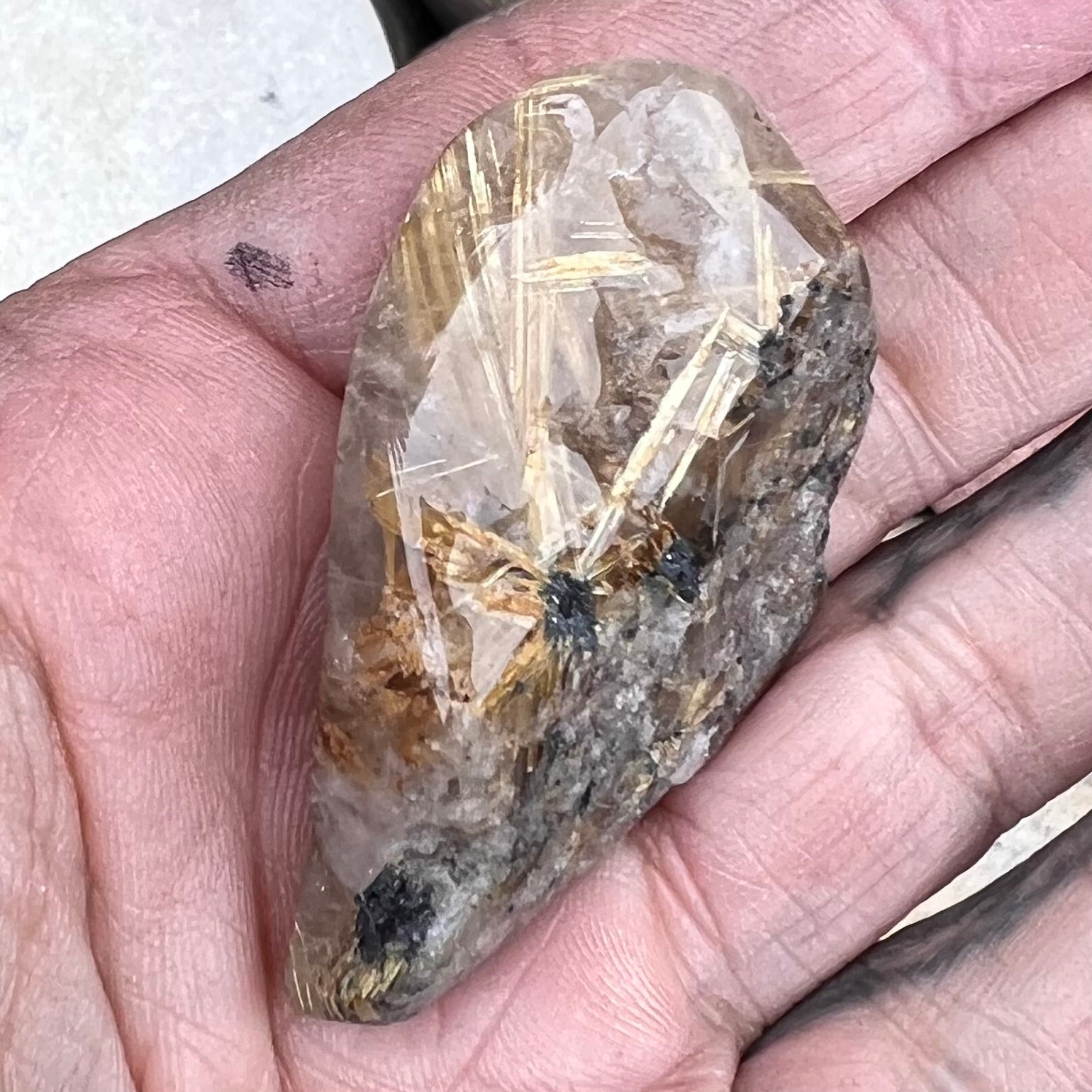Rutilated Quartz ~ Rare Specialty Crystal
