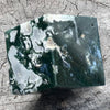 Moss Agate Cube