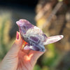 Amethyst Bird Carving