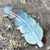 Trollite Feather Carving