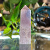 Pink Amethyst and Flower Agate Tower