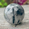 Black Tourmaline in Quartz ~  Sphere