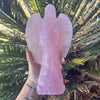 Rose Quartz Memorial Angel