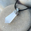Selenite ~ Point Pendant
