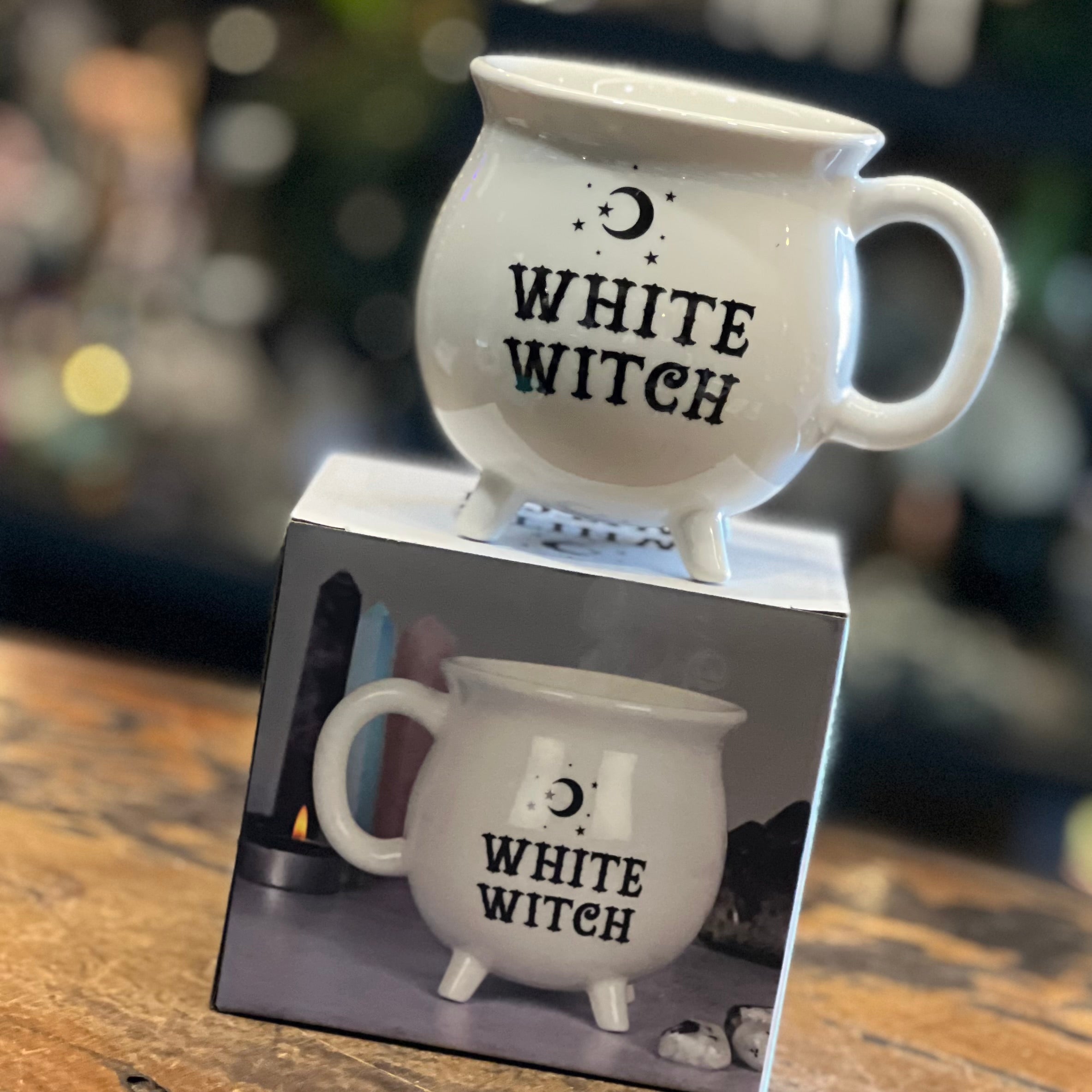 White Witch ~ Cauldron Mug