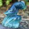 Rainbow Flourite ~ Bird Carving