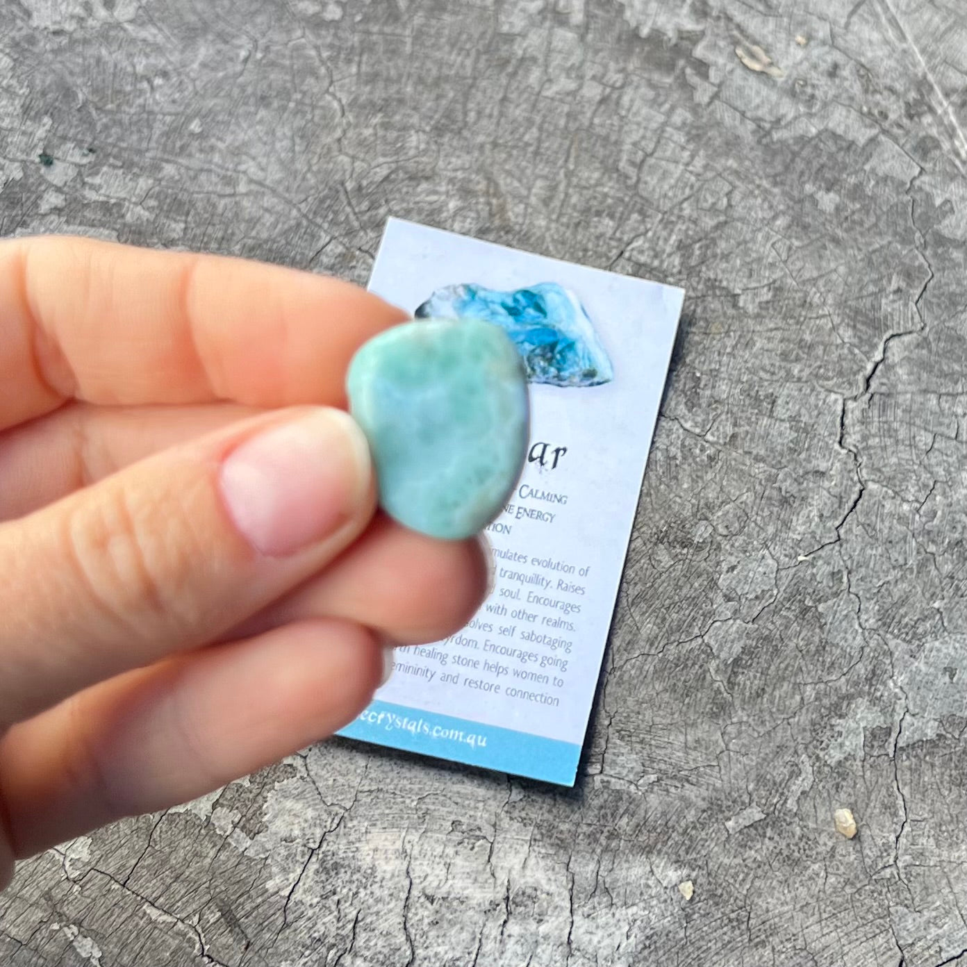 Larimar ~ Specialty Crystal