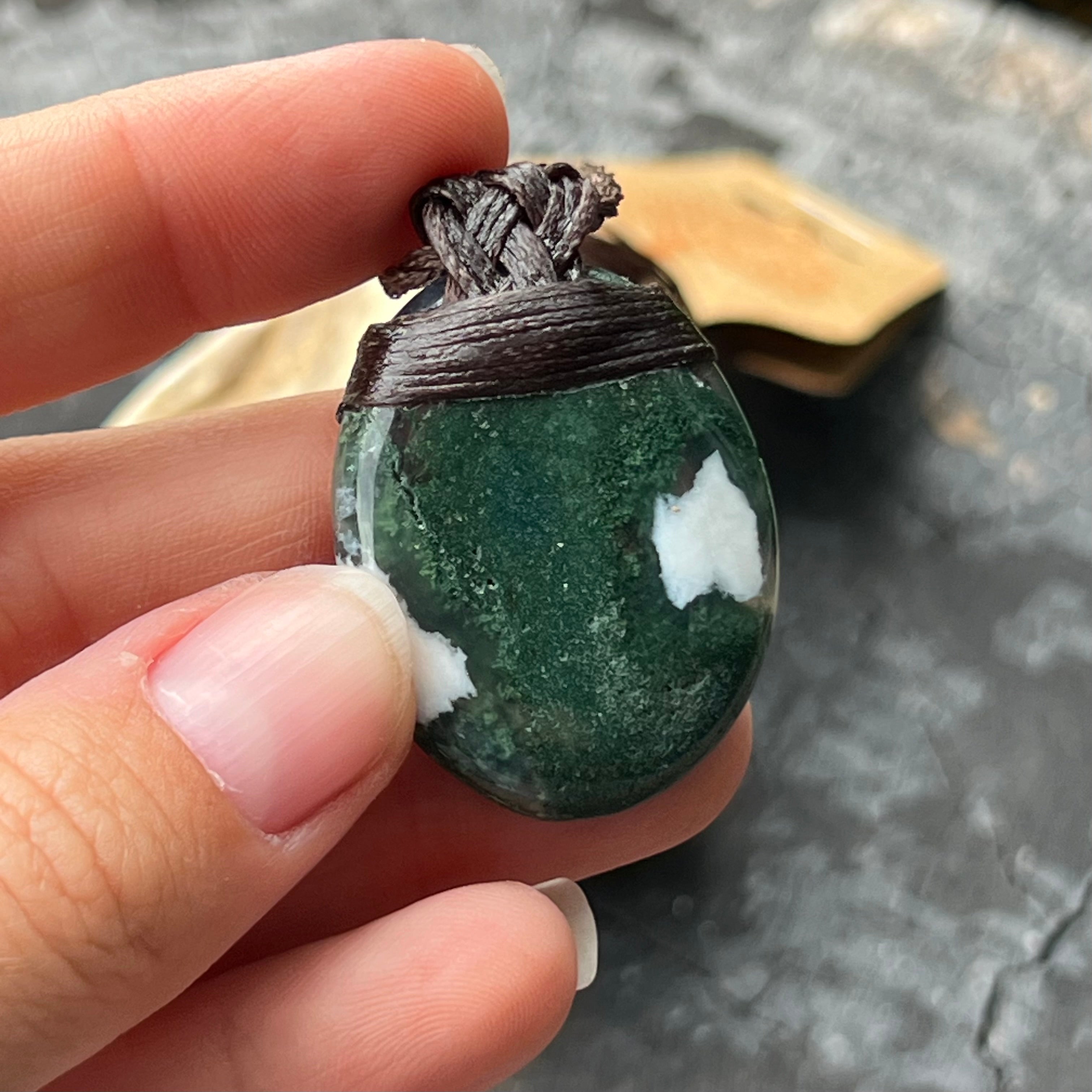 Muse Medicine ~ Moss Agate ~ Talisman