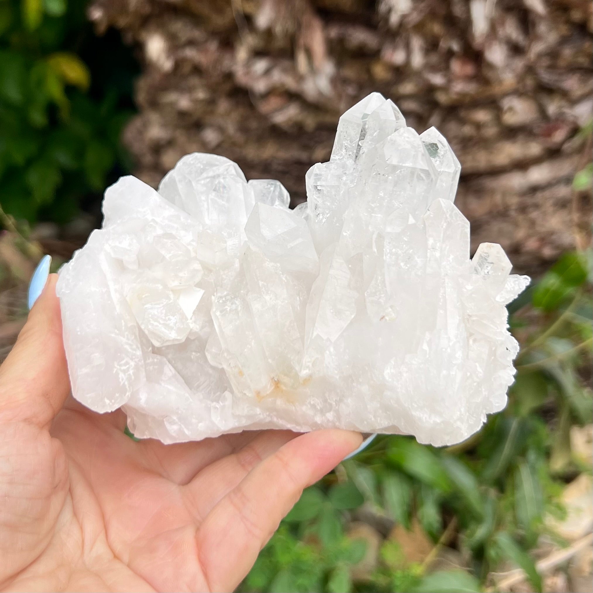 Clear Quartz Natural Raw Cluster (3)