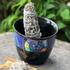 Sage Smudge Stick Holder - Coloured Pentacle