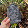 Silver Sheen Obsidian Ganesh