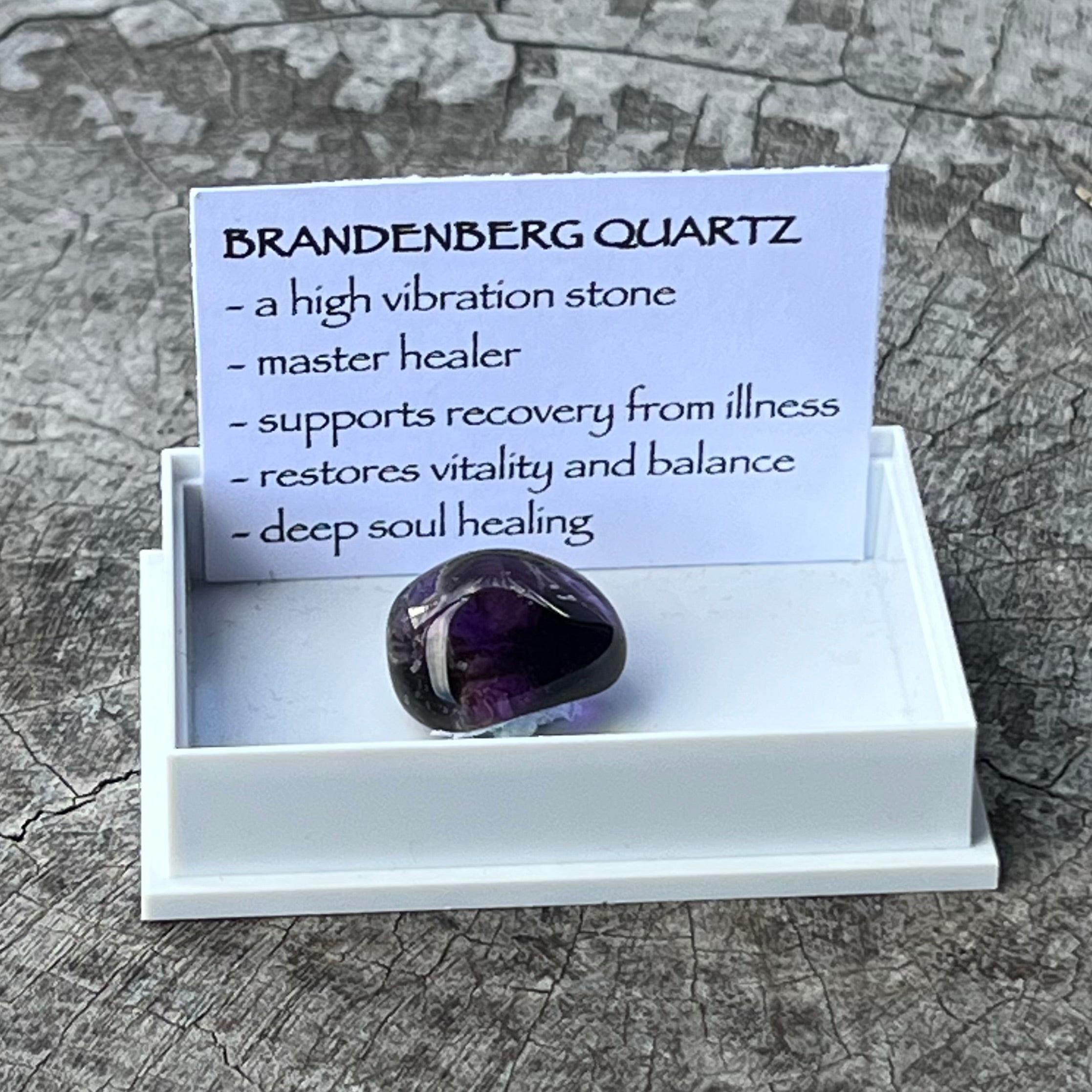 Brandenberg Quartz ~ Specialty Boxed Crystal