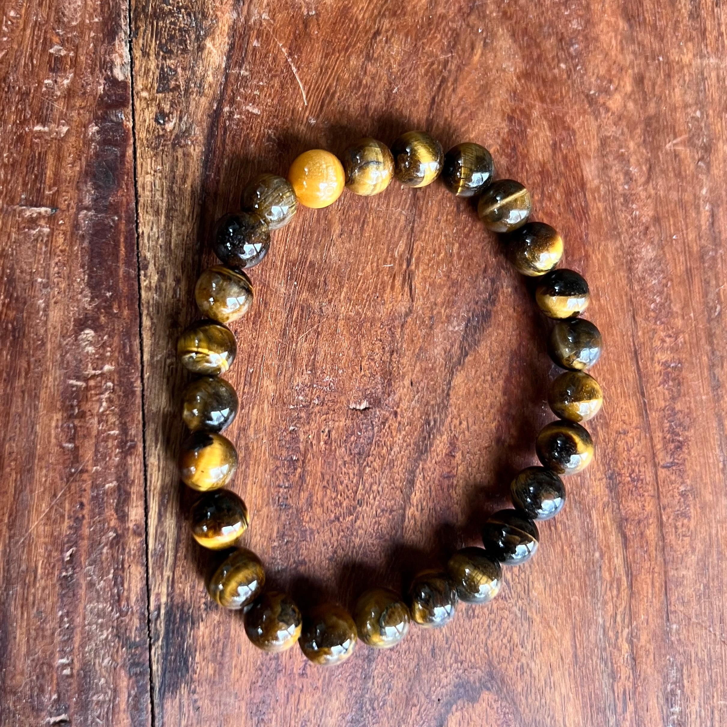 Men’s ~ Tiger Eye ~ Courage & Strength  Bracelet