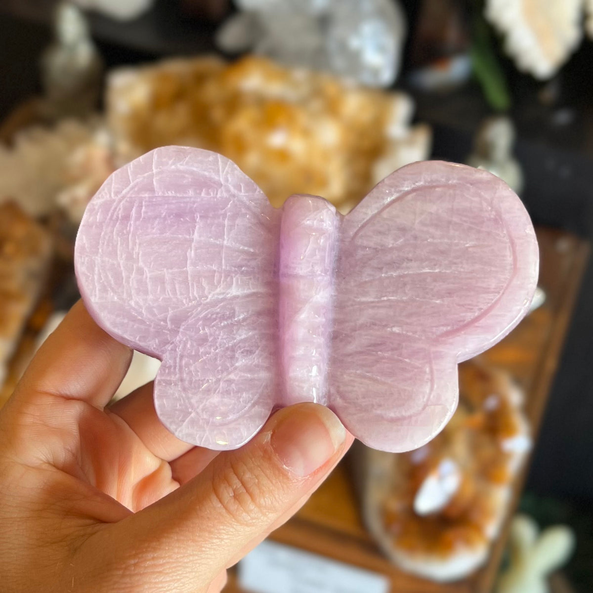Kunzite Butterfly