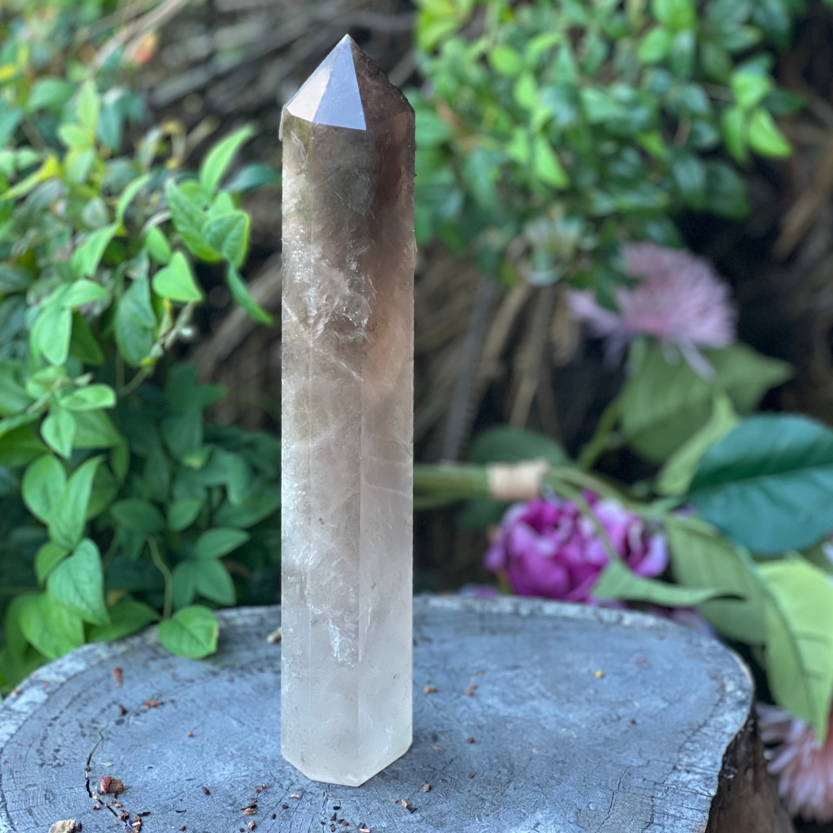 Smoky Quartz Generator Tower