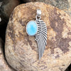 Larimar ~ Sterling Silver Pendant