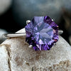Amethyst Sterling Silver Ring ~ 10