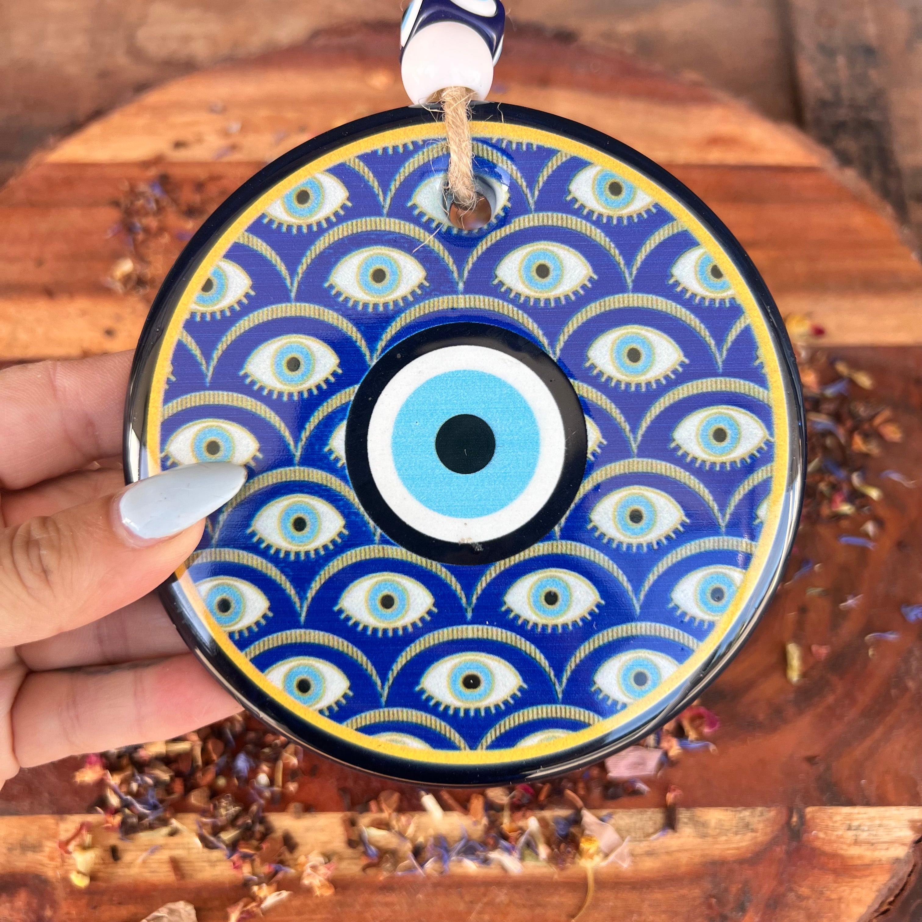 Evil Eye Talisman Hanger ~ Large