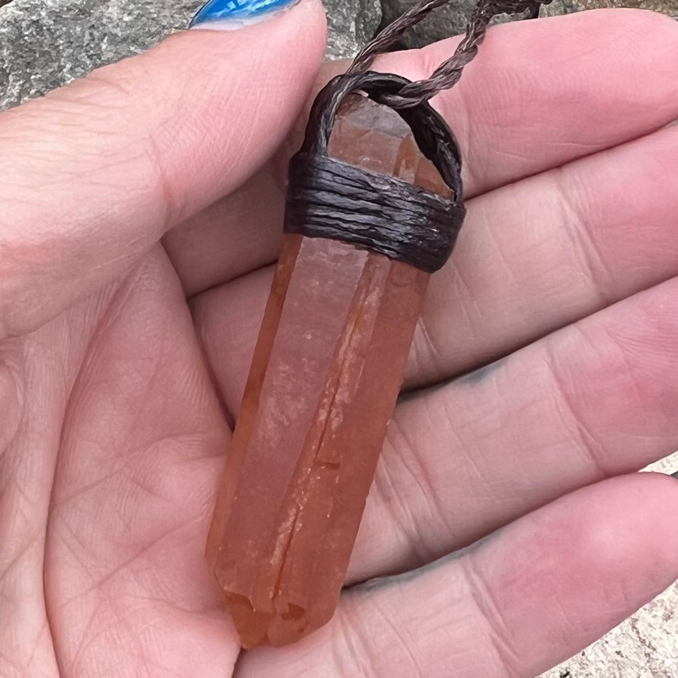 Muse Medicine ~ Tangerine Quartz Unlimited Possibilities ~ Talisman