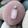 Rose Quartz ~ Sterling Silver Pendant