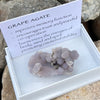 Raw Grape Agate Specimen ~ Specialty Boxed Crystal