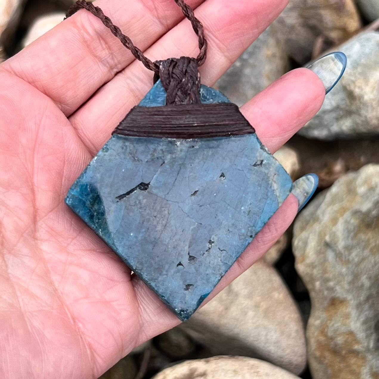 Muse Medicine ~ Blue Apatite Calming ~ Talisman