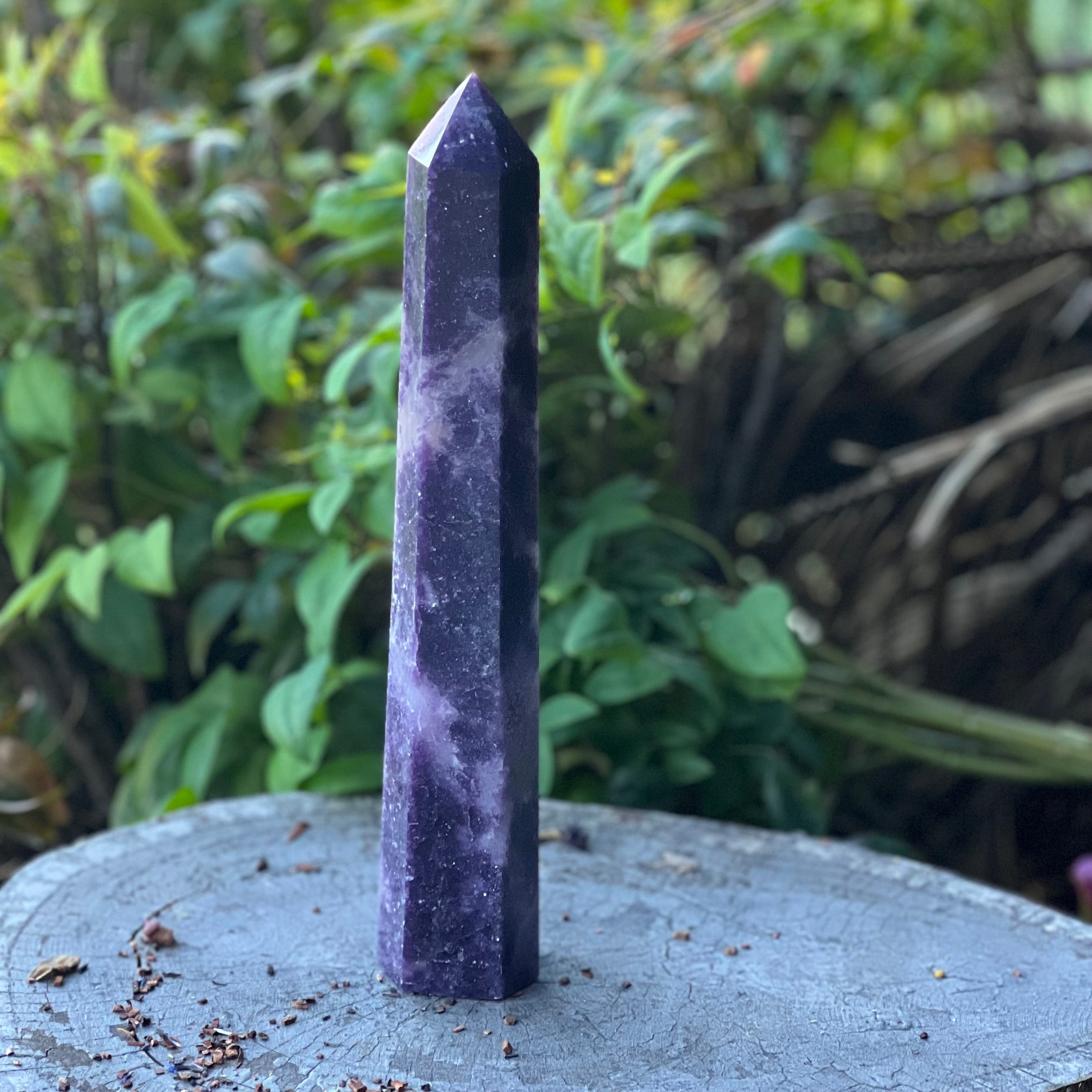 Lepidolite Tower