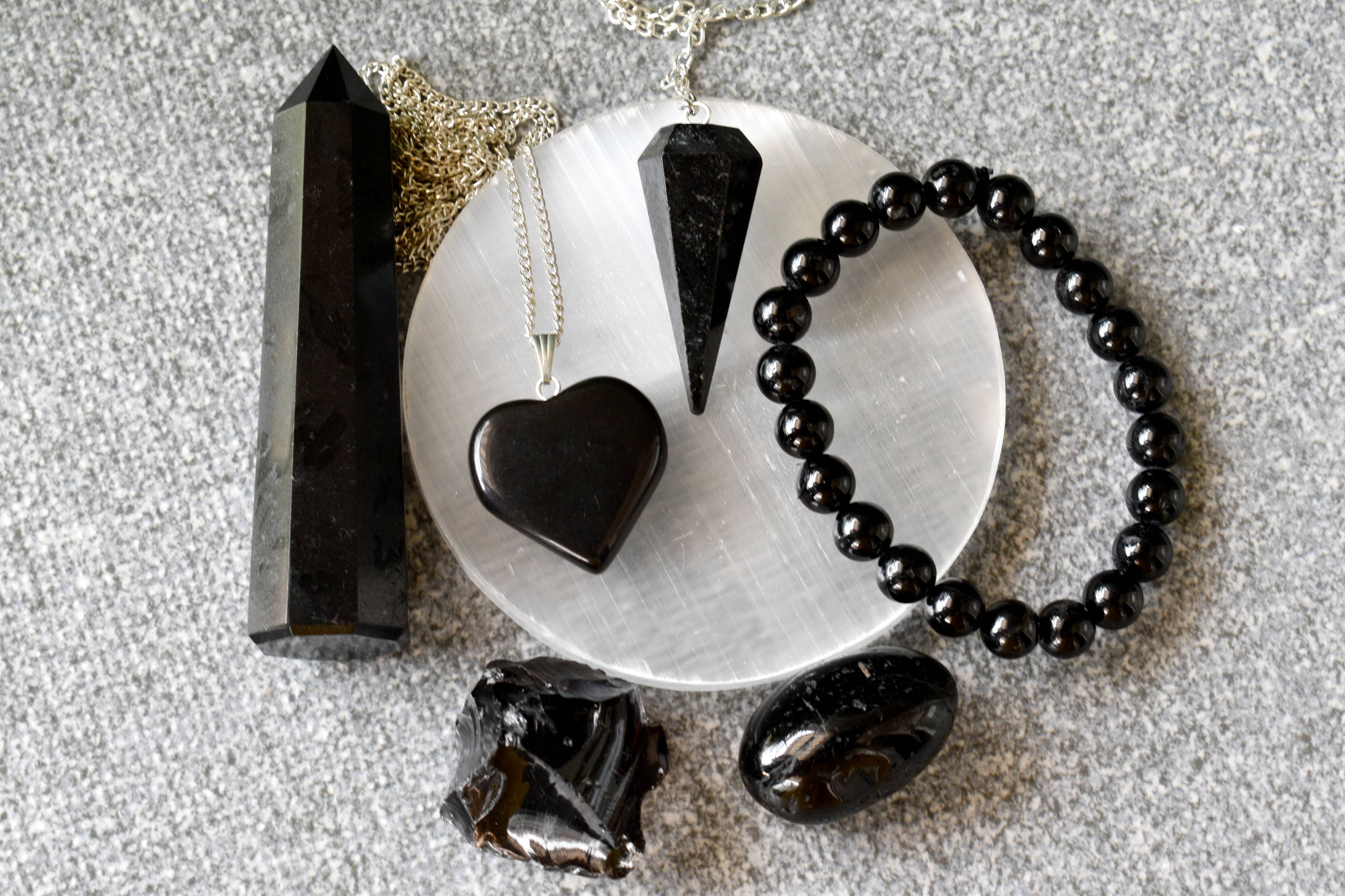 Crystal Gift Set ~ Black Tourmaline
