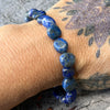 Lapis Lazuli Tumbled Beaded Bracelet