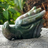 Ocean Jasper Dragon Head Carving