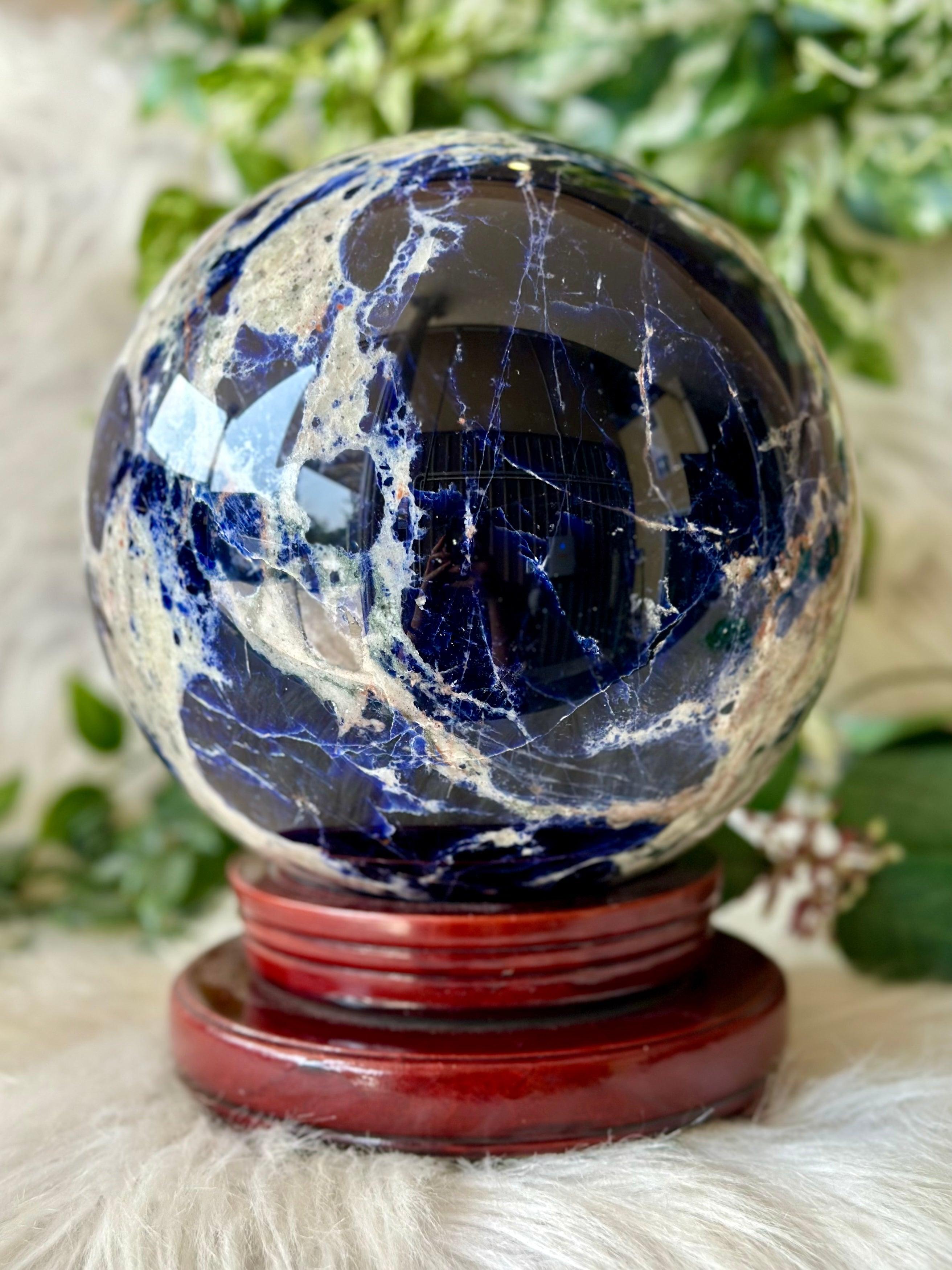 Sodalite Large Sphere - Muse Crystals & Mystical Gifts