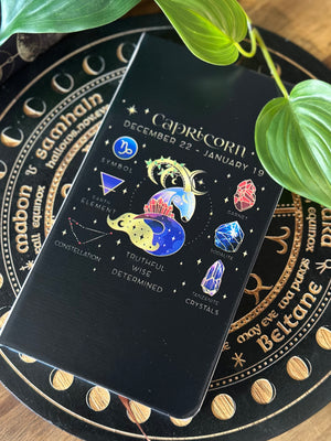 Zodiac Notebook - Muse Crystals & Mystical Gifts