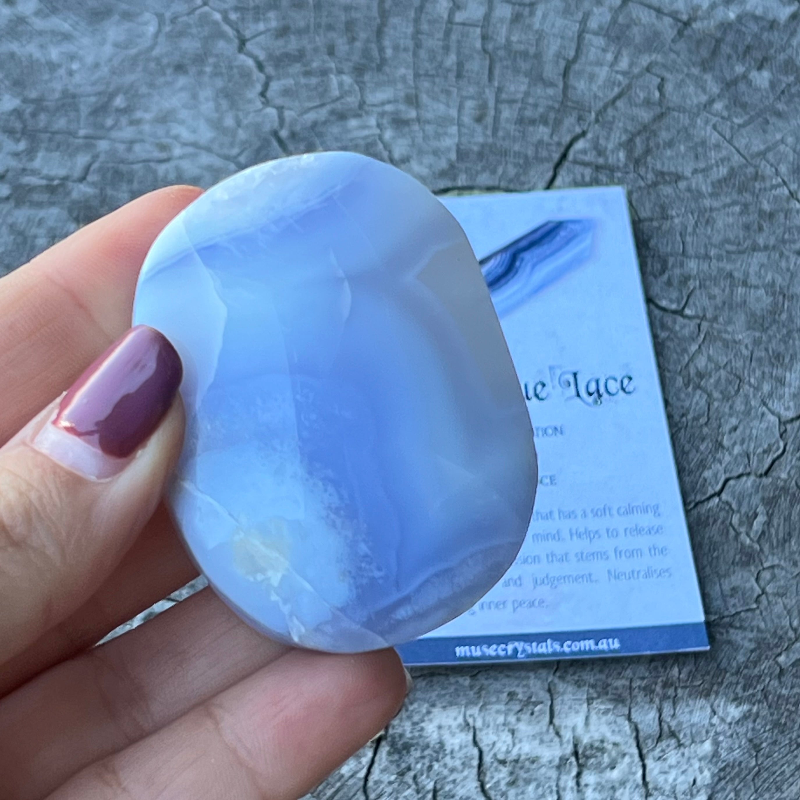 Blue Lace Agate ~ Specialty Crystal