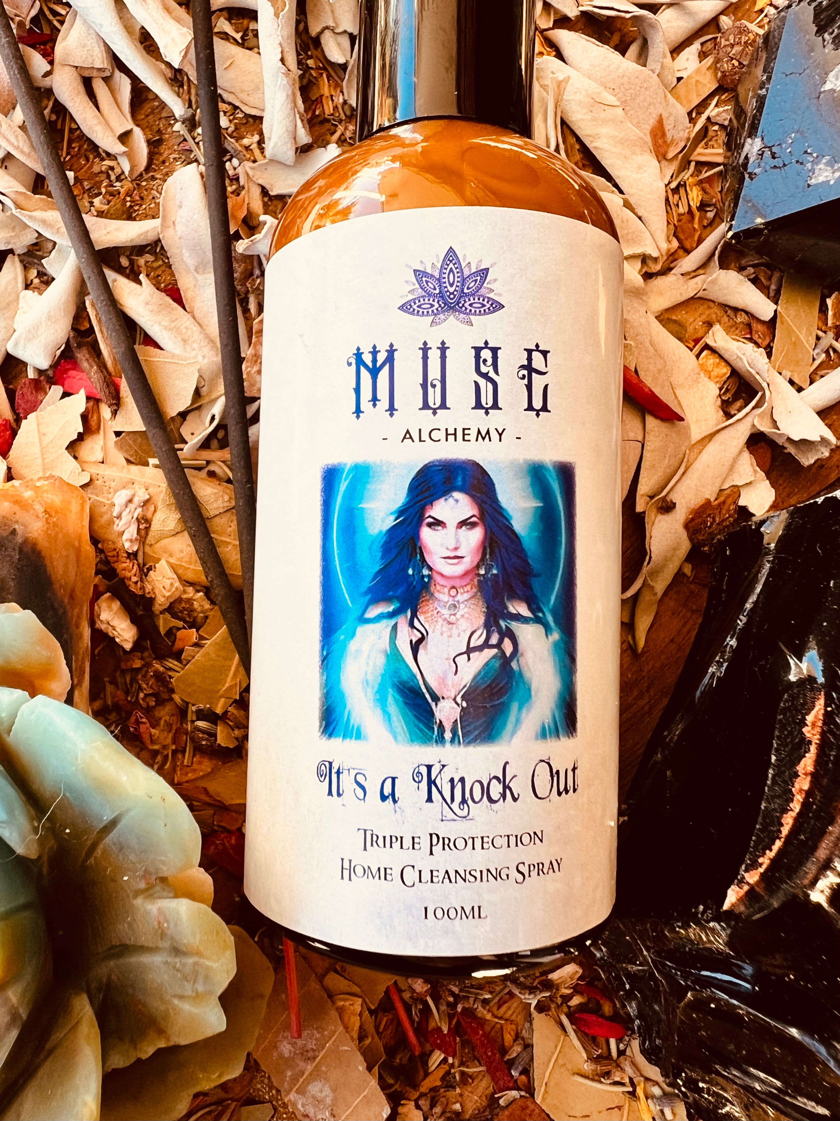 Muse Alchemy ~ It’s a Knock Out ~ Home Cleansing Spray