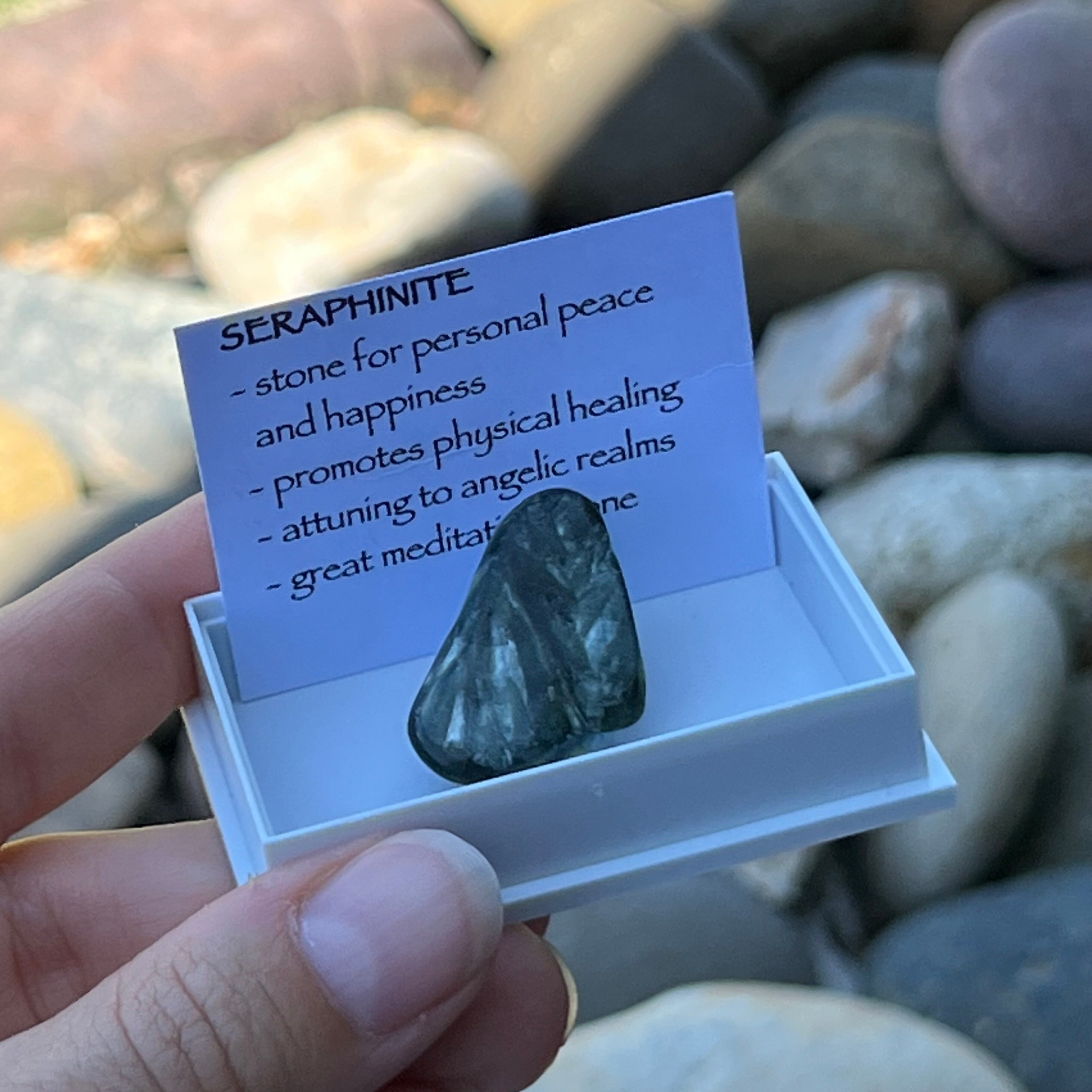 Seraphinite ~ Specialty Boxed Crystal
