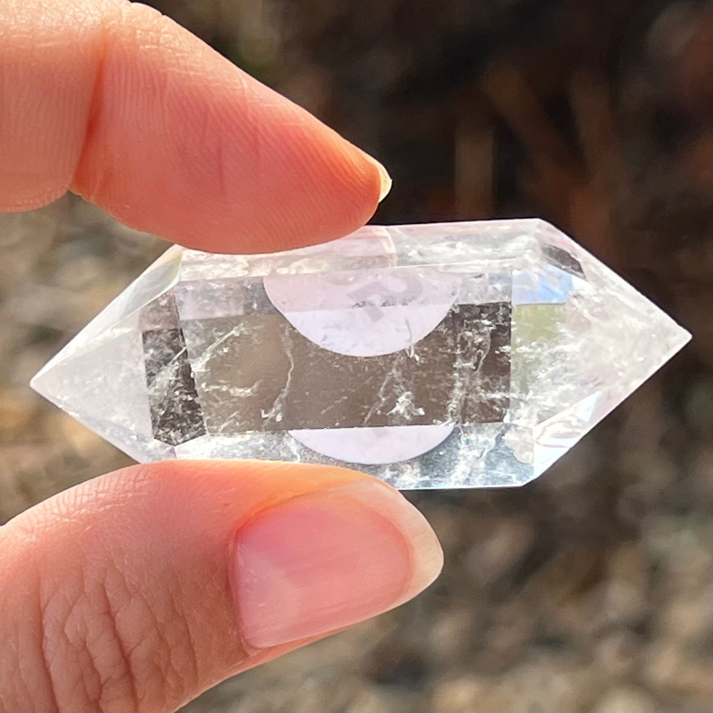 Clear Quartz Double Terminator ~ Specialty Boxed Crystal (4)