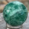 Inner Balancing Green Fluorite Sphere