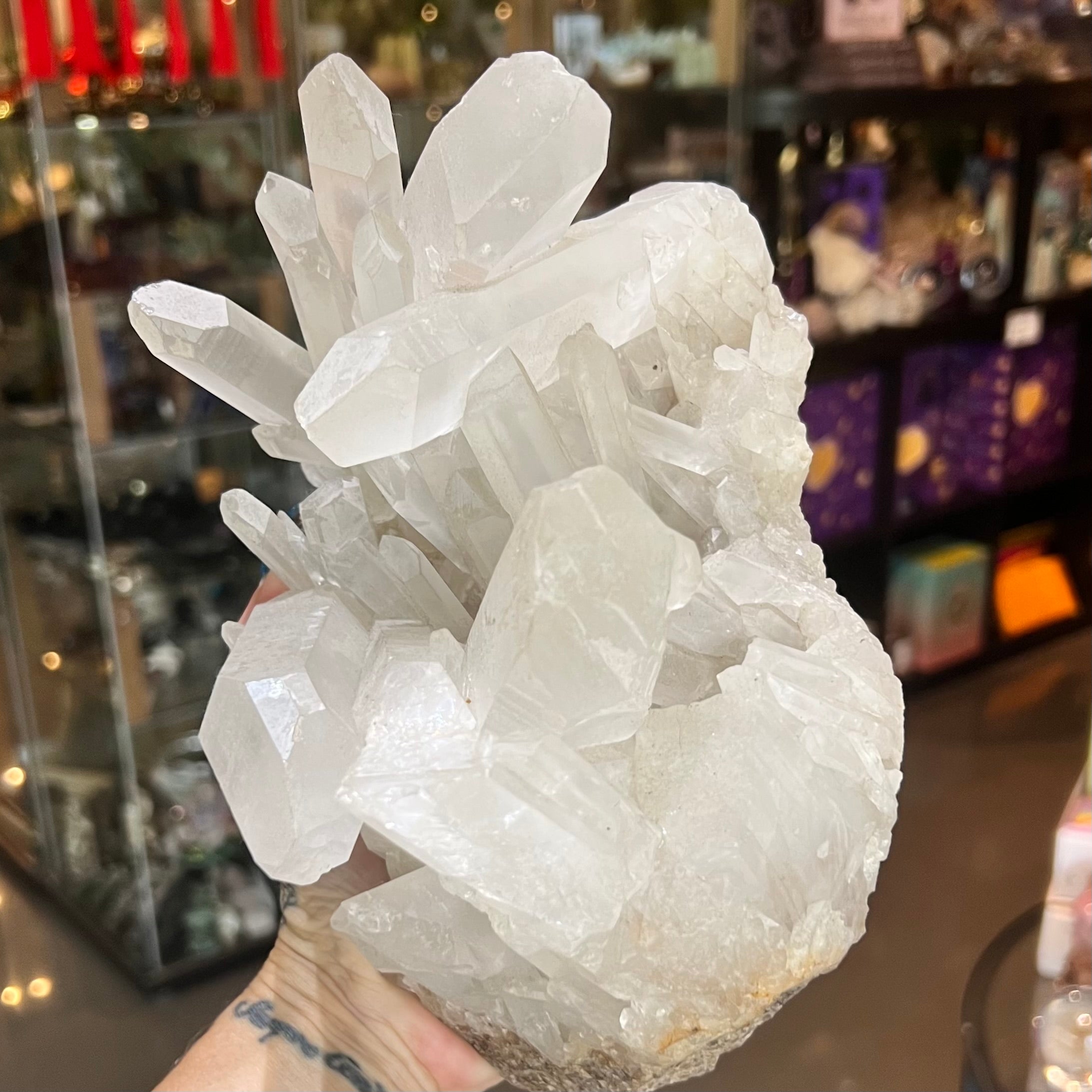 Clear Quartz Natural Raw Cluster