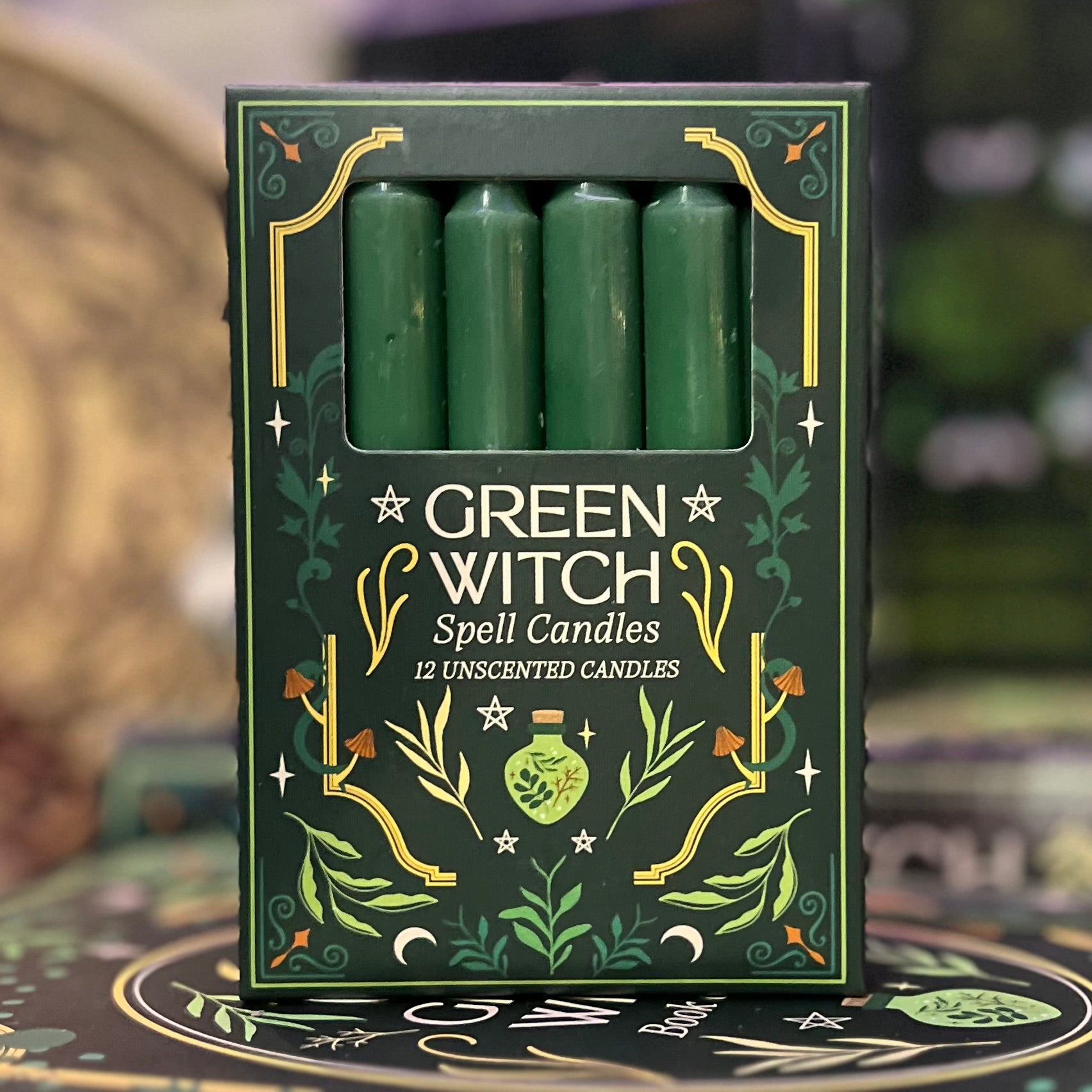 Green Witch ~ Spell Candles